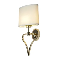 Elstead Lighting Kinkiety I Lampy Na Ścianę<Falmouth Led French Gold - - kinkiet łazienkowy