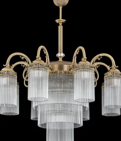 Kutek Żyrandole|Lampy Do Salonu, Oświetlenie Salonu<Fiore ZW-8+1N - - lampa wisząca
