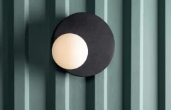 Chors Kinkiety I Lampy Na Ścianę<Firefly K Snw Triac Czarny - - kinkiet