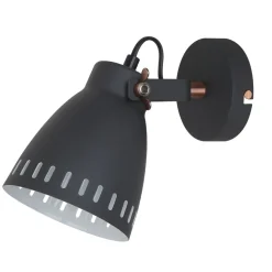 Italux Kinkiety I Lampy Na Ścianę<Franklin Black - - kinkiet