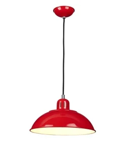 Elstead Lighting Lampy Do Kuchni, Oświetlenie Kuchenne|Lampy Wiszące Nad Ladę Kuchenną<Franklin red - - żyrandol nowoczesny