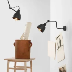 Artera Kinkiety I Lampy Na Ścianę|Kinkiety Nowoczesne<Frik 1 Wall Black - - kinkiet