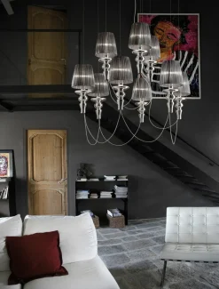 Evi Style Żyrandole|Lampy Do Salonu, Oświetlenie Salonu<Gadora SO 6+3 - - lampa wisząca