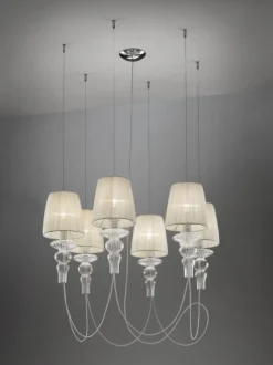 Evi Style Żyrandole|Lampy Do Salonu, Oświetlenie Salonu<Gadora SO 6 - - lampa wisząca