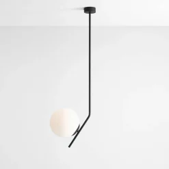 Artera Plafony Sufitowe I Ścienne|Nowoczesne Plafony Sufitowe<Gallia 1 Long Black - - plafon