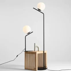 Artera Lampy Stojące I Podłogowe|Kinkiety Nowoczesne<Gallia Floor Black - - lampa podłogowa