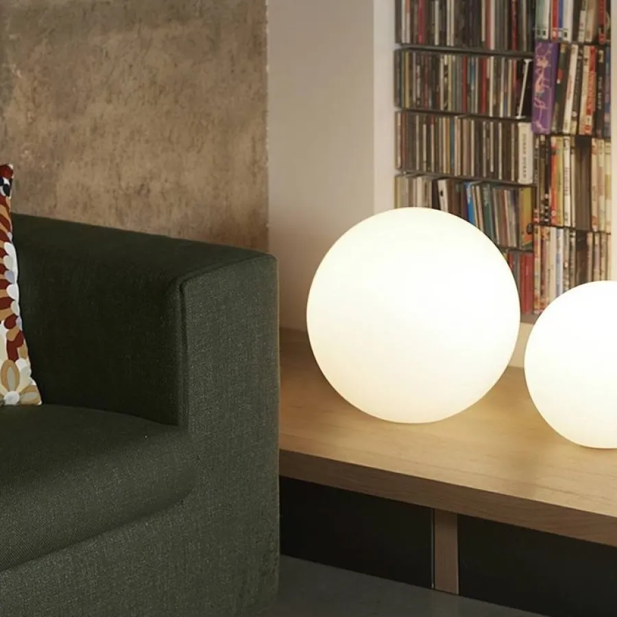 Slide Lampki Na Biurko, Oświetlenie Biurkowe|Biurkowe Ekskluzywne<Globo In Ø40 biały - - lampa biurkowa białyNapięcie: 230V