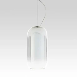 Artemide Wiszące Ekskluzywne|Lampy Do Kuchni, Oświetlenie Kuchenne<Gople Mini Ø14.5 srebrny - - lampa wisząca srebrnyNapięcie: 230V