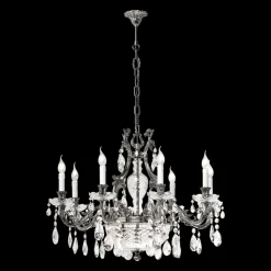 Possoni Żyrandole|Lampy Wiszące Klasyczne<Grace 1663/8+2-Sh/G - - lampa wisząca