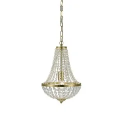 Markslu00f6jd Lampy Wiszące Klasyczne|Lampy Kryształowe Wiszące<Granso gold Ø30 - Markslojd - lampa wisząca klasyczna