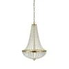 Markslu00f6jd Lampy Wiszące Klasyczne|Lampy Kryształowe Wiszące<Granso gold Ø50 - Markslojd - lampa wisząca klasyczna