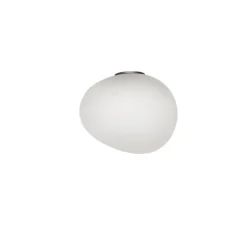 Foscarini Kinkiety I Lampy Na Ścianę|Ekskluzywne I Luksusowe Kinkiety<Gregg Media Semi 1 H26 - - lampa ścienna biały, grafit szary