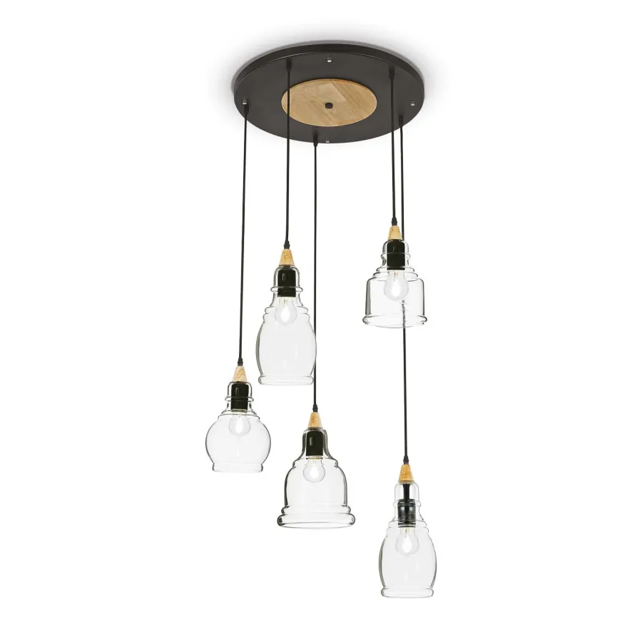 Ideal Lux Żyrandole|Lampy Do Salonu, Oświetlenie Salonu<Gretel SP5 - - lampa wisząca