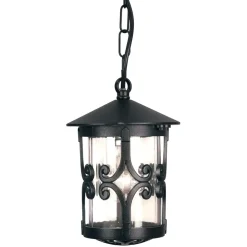 Elstead Lighting Lampy Wiszące Zewnętrzne|Lampy Ogrodowe, Oświetlenie Do Ogrodu<Hereford Black - - lampa wisząca ogrodowa
