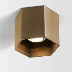 Wever & Ducre Lampy Do Sypialni, Oświetlenie Do Sypialni|Lampy Do Kuchni, Oświetlenie Kuchenne<Hexo 1.0 LED złoty - Wever & Ducré - spot