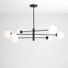 Artera Plafony Sufitowe I Ścienne|Lampy Do Jadalni<Homme 6 Black - - plafon
