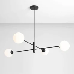 Artera Plafony Sufitowe I Ścienne|Nowoczesne Plafony Sufitowe<Homme 4 Black - - plafon