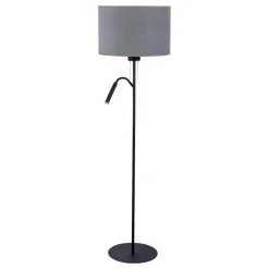 Nowodvorski Lampy Stojące I Podłogowe|Lampy Do Sypialni, Oświetlenie Do Sypialni<Hotel Plus Grey 9072 - - lampa podłogowa nowoczesna