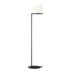 Flos Lampy Stojące I Podłogowe|Stojące Ekskluzywne<Ic F1 H135 czarny - - lampa podłogowa czarnyNapięcie: 230V