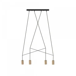 Nowodvorski Żyrandole|Lampy Do Kuchni, Oświetlenie Kuchenne<Imbria Brass Iv - - lampa wisząca nowoczesna