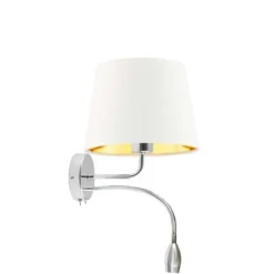 Lysne Kinkiety I Lampy Na Ścianę<Imperia Gold - - kinkiet