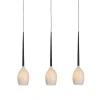 AZzardo Żyrandole|Lampy Do Salonu, Oświetlenie Salonu<IZZA 3 SHINY WHITE - - lampa wisząca