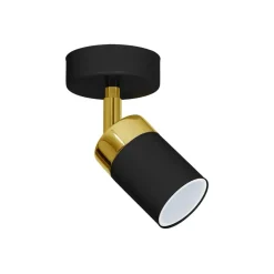 Milagro Plafony Sufitowe I Ścienne<Joker Black-Gold - - oprawa punktowa nowoczesna