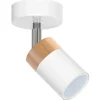 Milagro Lampy Drewniane<Joker White-Wood - - oprawa punktowa nowoczesna