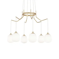 Ideal Lux Żyrandole<Karousel Sp6 - - lampa wisząca