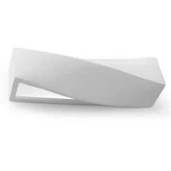 SOLLUX LIGHTING Kinkiety I Lampy Na Ścianę<Kinkiet Ceramiczny SIGMA - Sollux Biały