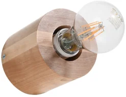 SOLLUX LIGHTING Kinkiety I Lampy Na Ścianę|Lampy Do Kuchni, Oświetlenie Kuchenne<Kinkiet SALGADO - Sollux Naturalne drewno