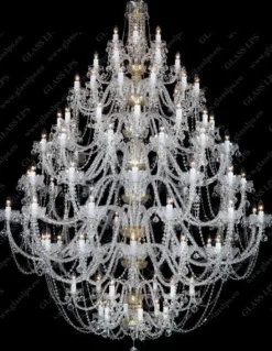 Glass LPS Stylowe Lampy Wiszące|Lampy Kryształowe Wiszące<L11 007/96/4 - - kryształowy żyrandol
