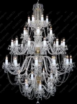 Glass LPS Stylowe Lampy Wiszące|Lampy Kryształowe Wiszące<L11 007/48/4 - - kryształowy żyrandol