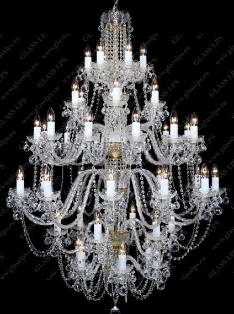 Glass LPS Stylowe Lampy Wiszące|Lampy Kryształowe Wiszące<L11 007/48/4 - - kryształowy żyrandol