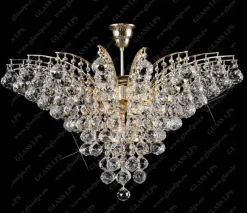 Glass LPS Lampy Kryształowe Wiszące<L17 555/11/4 - - lampa wisząca kryształowa