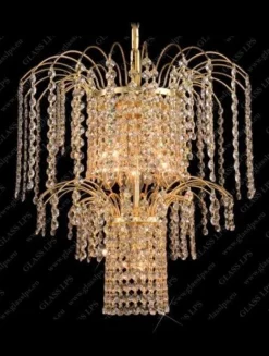 Glass LPS Stylowe Lampy Wiszące|Lampy Kryształowe Wiszące<L15 775/04/6 - - lampa wisząca kryształowa