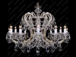 Glass LPS Stylowe Lampy Wiszące|Lampy Kryształowe Wiszące<L14 003/12/1 - - lampa wisząca kryształowa