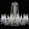 Glass LPS Stylowe Lampy Wiszące|Lampy Kryształowe Wiszące<L11 007/12/4; F 1 floor - - kryształowy żyrandol