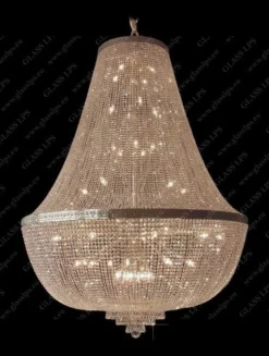 Glass LPS Stylowe Lampy Wiszące|Lampy Kryształowe Wiszące<L15 571/86/3; F 2 floor - - kryształowy żyrandol