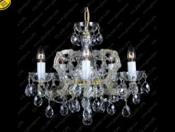 Glass LPS Stylowe Lampy Wiszące|Lampy Kryształowe Wiszące<L14 001/05/1; F cut - - kryształowy żyrandol