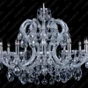 Glass LPS Stylowe Lampy Wiszące|Lampy Kryształowe Wiszące<L14 003/12/1; F cut, SILVER - - kryształowy żyrandol