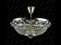 Glass LPS Plafony Kryształowe<L15 166/04/6; F tube - - kryształowa lampa sufitowa