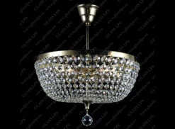 Glass LPS Plafony Kryształowe<L15 103/06/6; F tube - - kryształowa lampa sufitowa