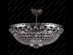 Glass LPS Plafony Kryształowe<L15 165/06/6; F tube, Ni - - kryształowa lampa sufitowa