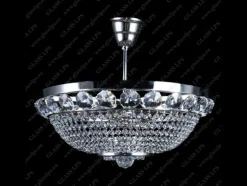 Glass LPS Plafony Kryształowe<L15 166/04/6; F tube, Ni - - kryształowa lampa sufitowa