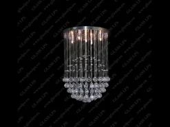 Glass LPS Lampy Kryształowe Wiszące<L17 541/05/4; Ni - - kryształowy żyrandol