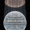 Glass LPS Lampy Kryształowe Wiszące<L17 540/36/4; Ni - - kryształowy żyrandol