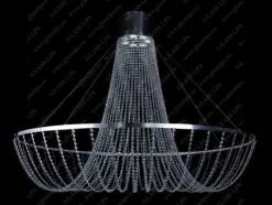 Glass LPS Lampy Kryształowe Wiszące<L17 574/10/6; Ni - - kryształowy żyrandol