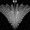 Glass LPS Plafony Kryształowe<L17 555/18/4; Ni - - kryształowa lampa sufitowa
