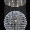 Glass LPS Plafony Kryształowe<L17 540/28/4; Ni - - kryształowa lampa sufitowa